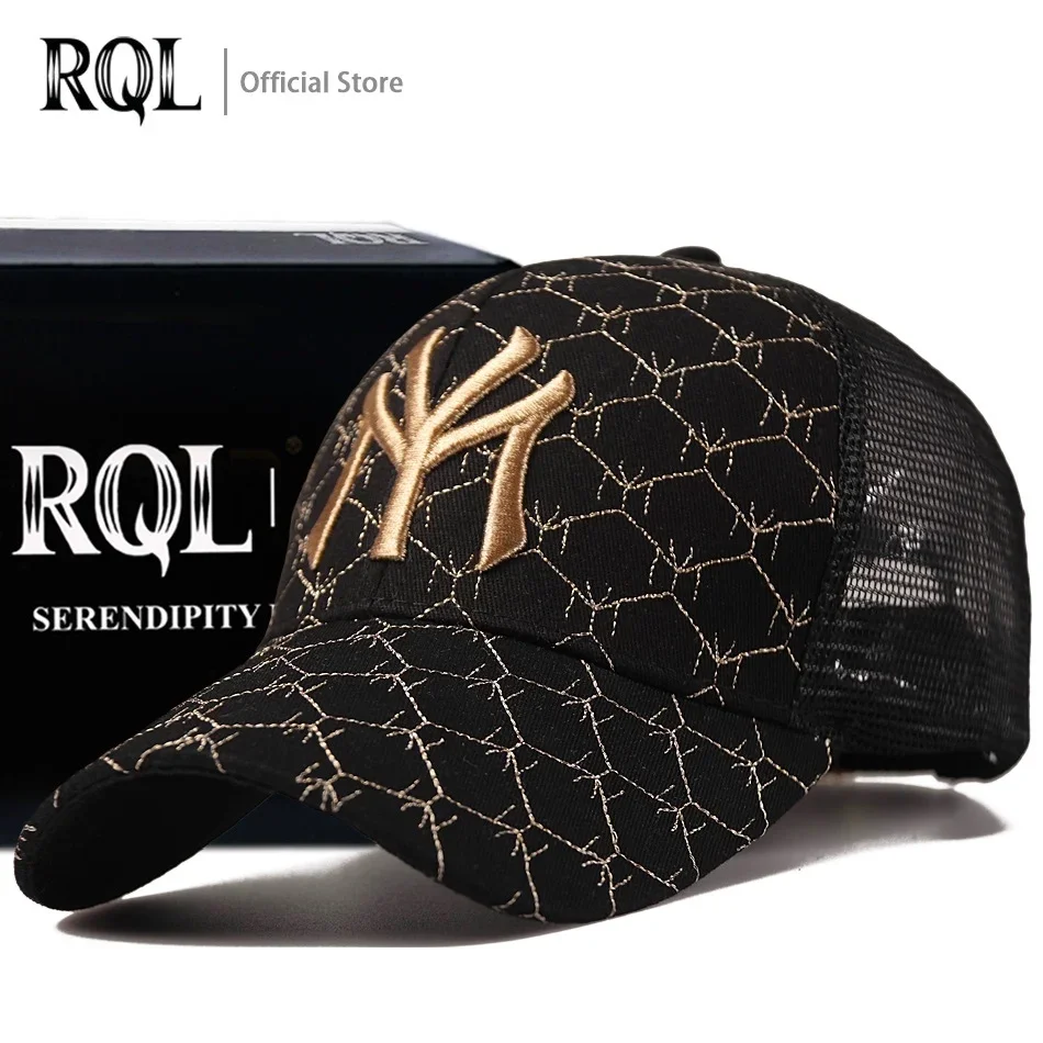 

Summer Sun Hat Baseball Cap Men Fashion Black White Embroidery Casquette Hip Hop Fishing Snapback Trucker For Women 2024