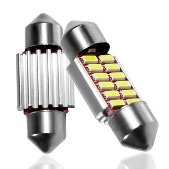 Lamp Car Lights 2W 6500 Doom Interior LED Parts Reading 12V 36MM Accessories Auto Bulb 180LM Replacement Practical