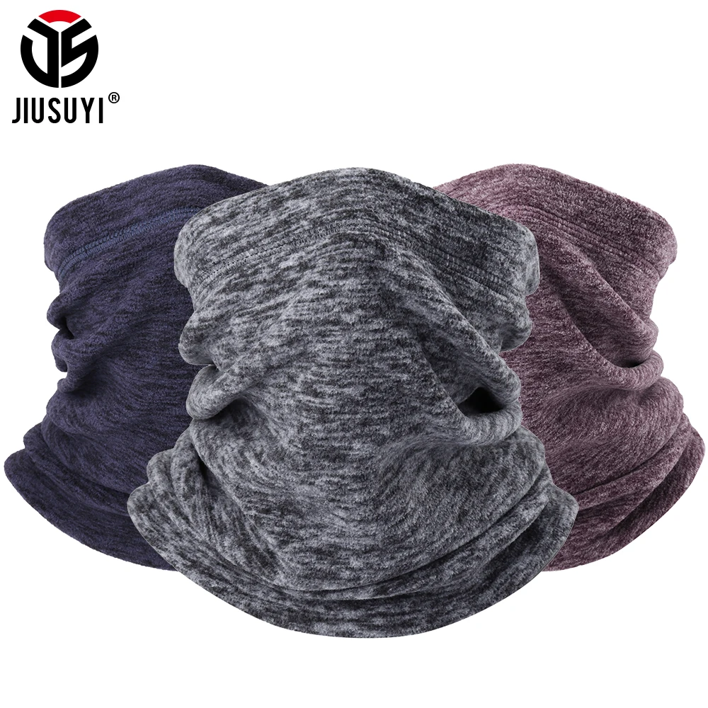 Winter Polar Fleece Thermal Balaclava Neck Gaiter Headband Half Face