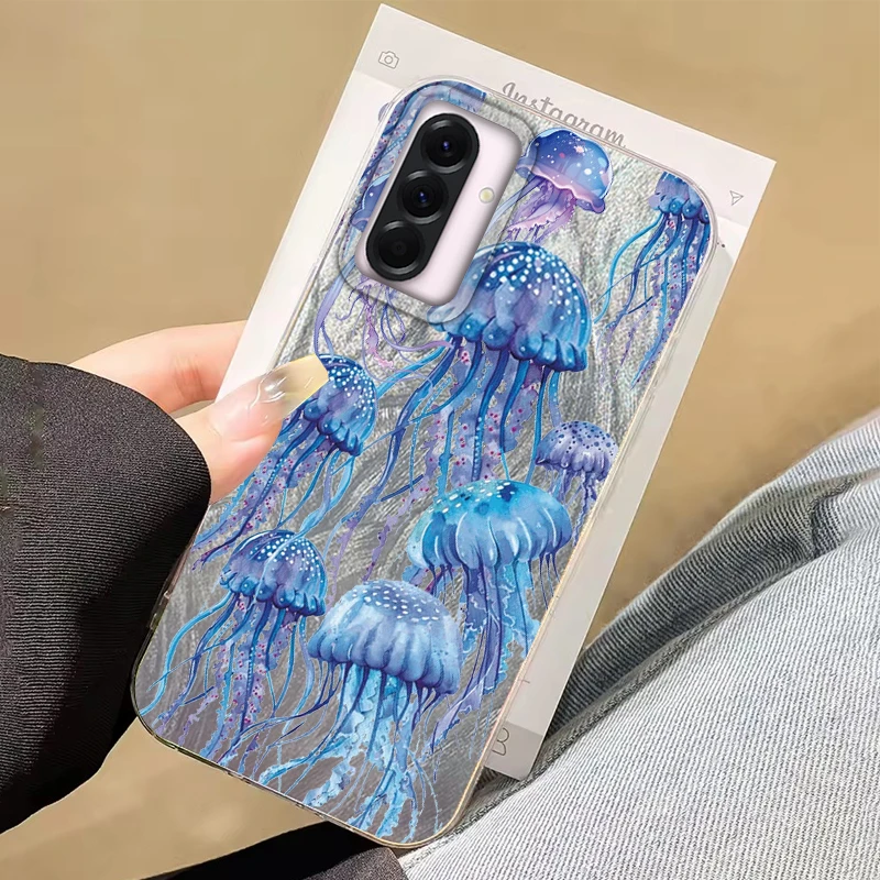 Jellyfish-Themed Protective Smartphone Case Bag