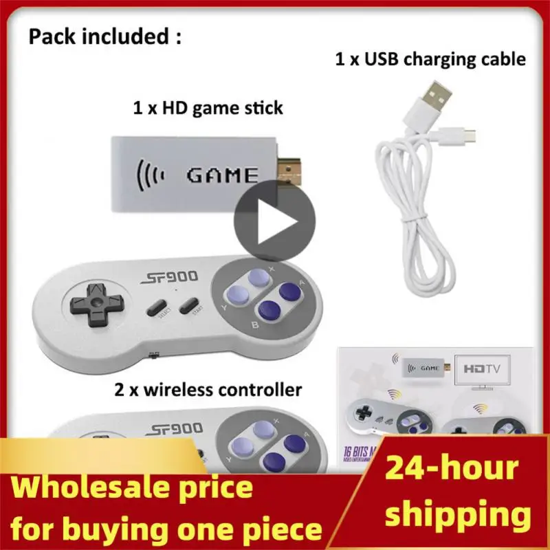 Mini Everdrive A 16 Bit Wireless Dandy Retro Portatil Tv Game Stick Console Per Super Snes Nes Sfc Console Regali