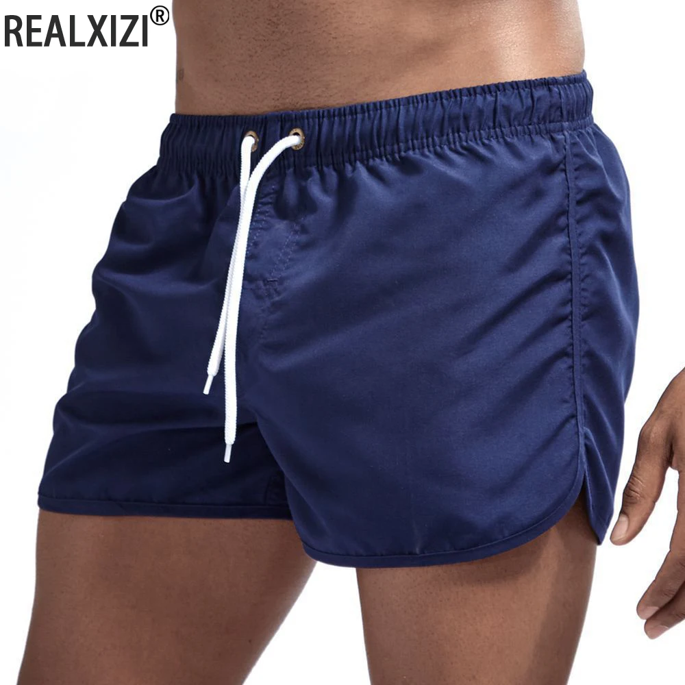 Costume Da Bagno Uomo Cicilin – Pantaloncino Asciugatura Rapida, Verde Fluorescente, Taglia L (Vita 72-102 Cm)
