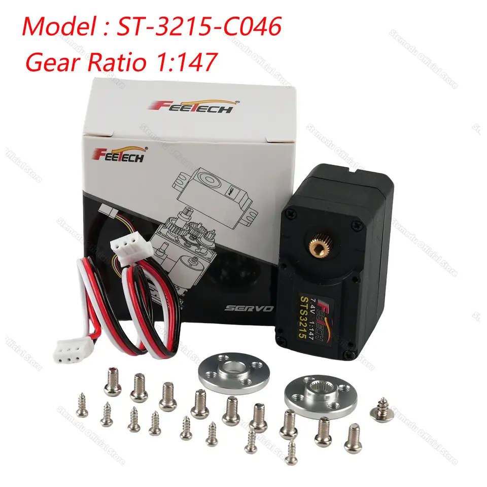 Feetech 7.4V 19KG ST3215-C046/C001/C044 Serial Bus Servo 1/345 1/191 1/147 Gear Robot Arm Magnetic Encoder 360° for SO-ARM100 image 8
