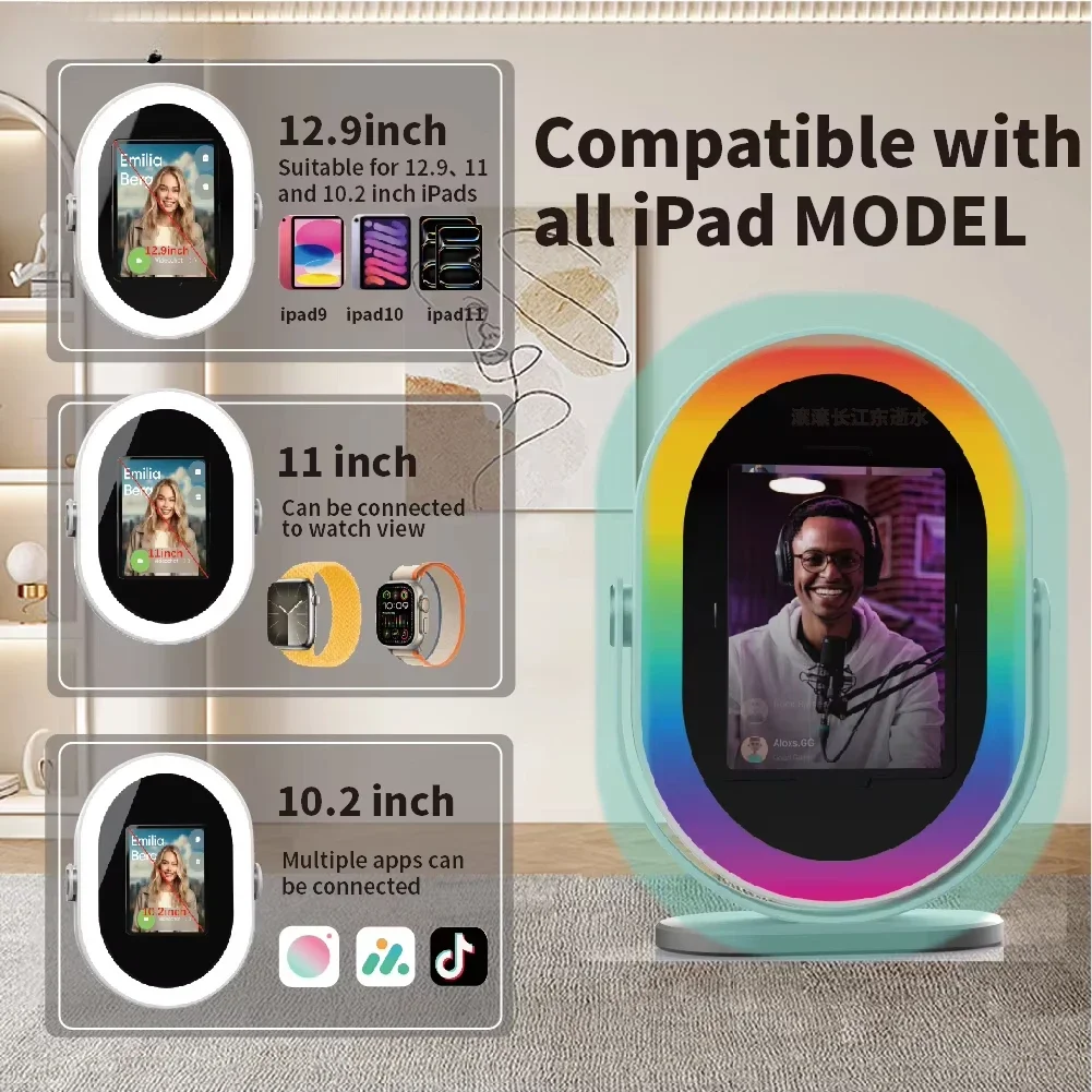 Latest Wedding Party Selfie Booth 10.2 12.1-inch LCD Stand Shell iPad Photo Booth
