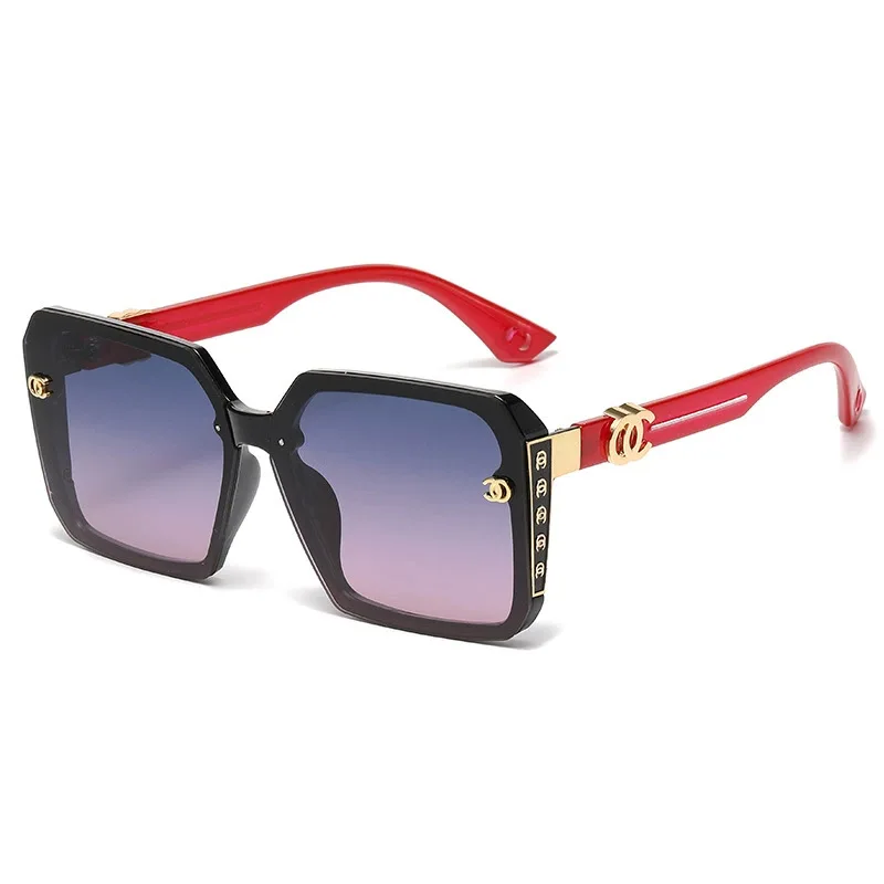 نظارات شمسية فاخرة خفيفة، صندوق كلاسيكي، نظارات شم...