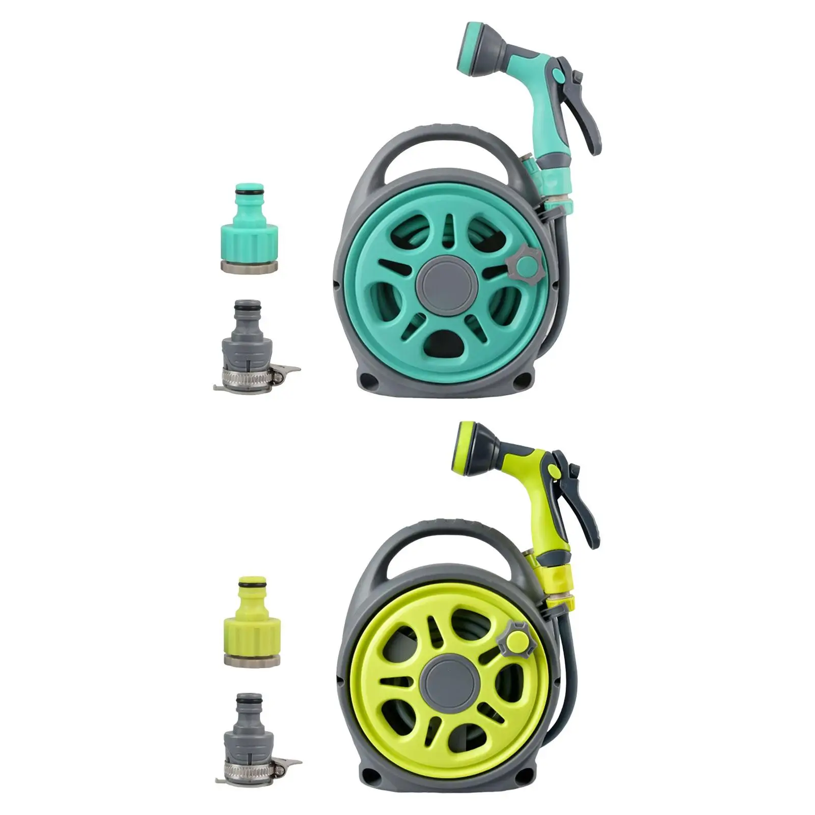 

Portable Garden Hose Reel Garden Hose 16M for Car Washing Watering Flowers