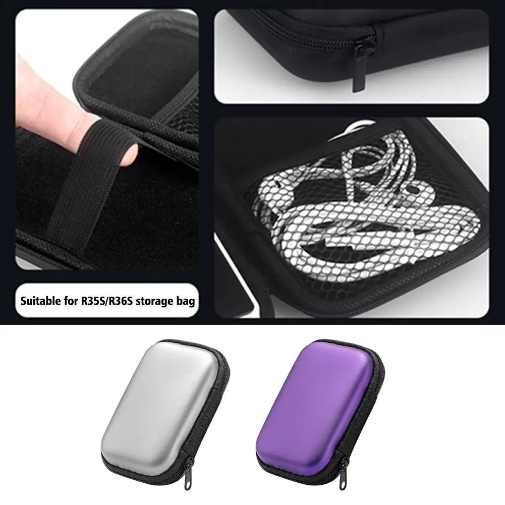 

New Color For ANBERNIC R35S/R36S EVA Hard Shell Bag Handheld Game Console Protection Bag Portable Cover Case Storage Zipper Case