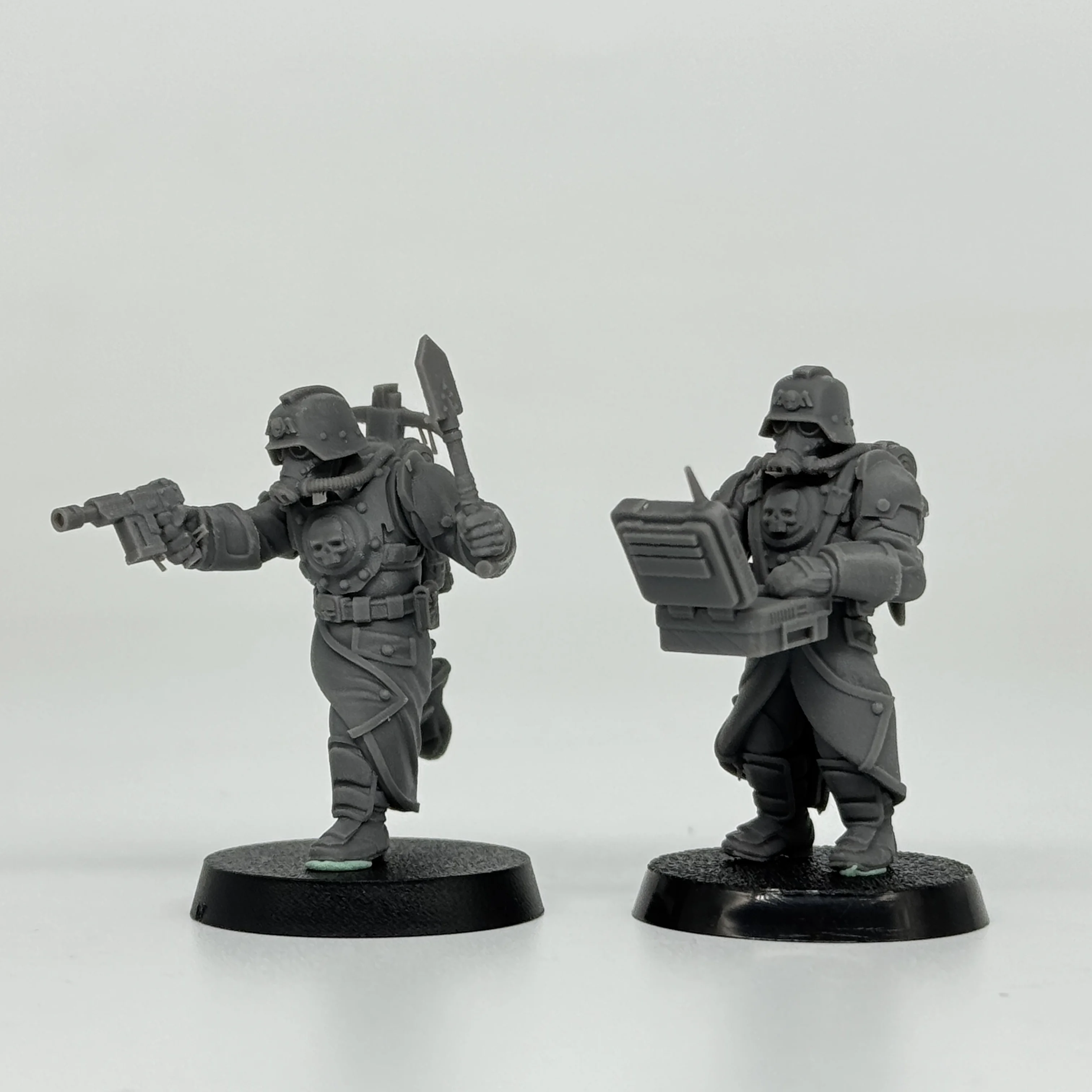 Grim Guard Bombardiers Resin Miniature Figures for Fantasy Tabletop Gaming