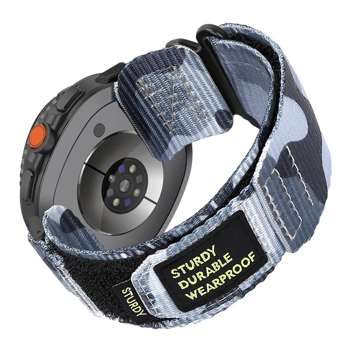 Nylon Loop Strap Sports Bracelet Replacement Band - Universal Smartwatch Accessory