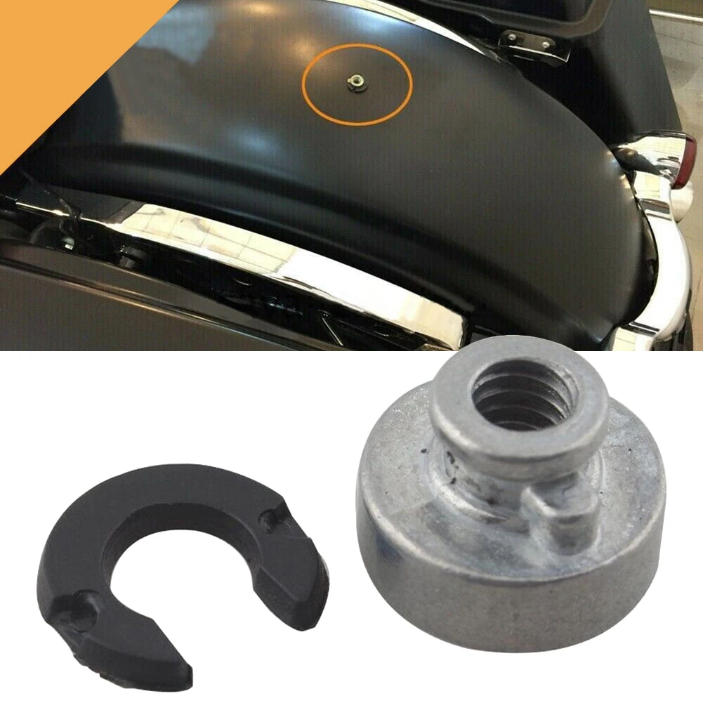 Motorcycle Rear Fender Seat Nut Kit For Harley Sportster Mount Nut Bolt
