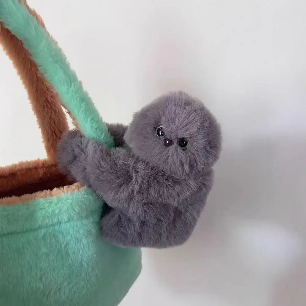 보풀 없는 전자식 부엉이 인형, 음성 녹음 기능이 있는 부드러운 봉제인형, 휴대용 걸이형 반복 기능 봉제인형