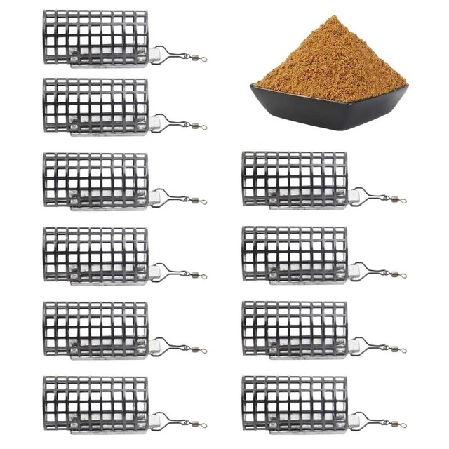 Fishing Bait Cage Compact Size With Spring Increase Fishing Rate Stainless  Steel Angling Lure Feeder Carp Fishing Tackle Cage - Fishing Tools -  AliExpress