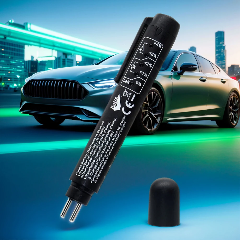 Accurate Oil Quality Diagnostic Tool 5 LED Indicator Oil Quality Detector Liquid Testing Pen Car Vehicle Auto Testing Tool