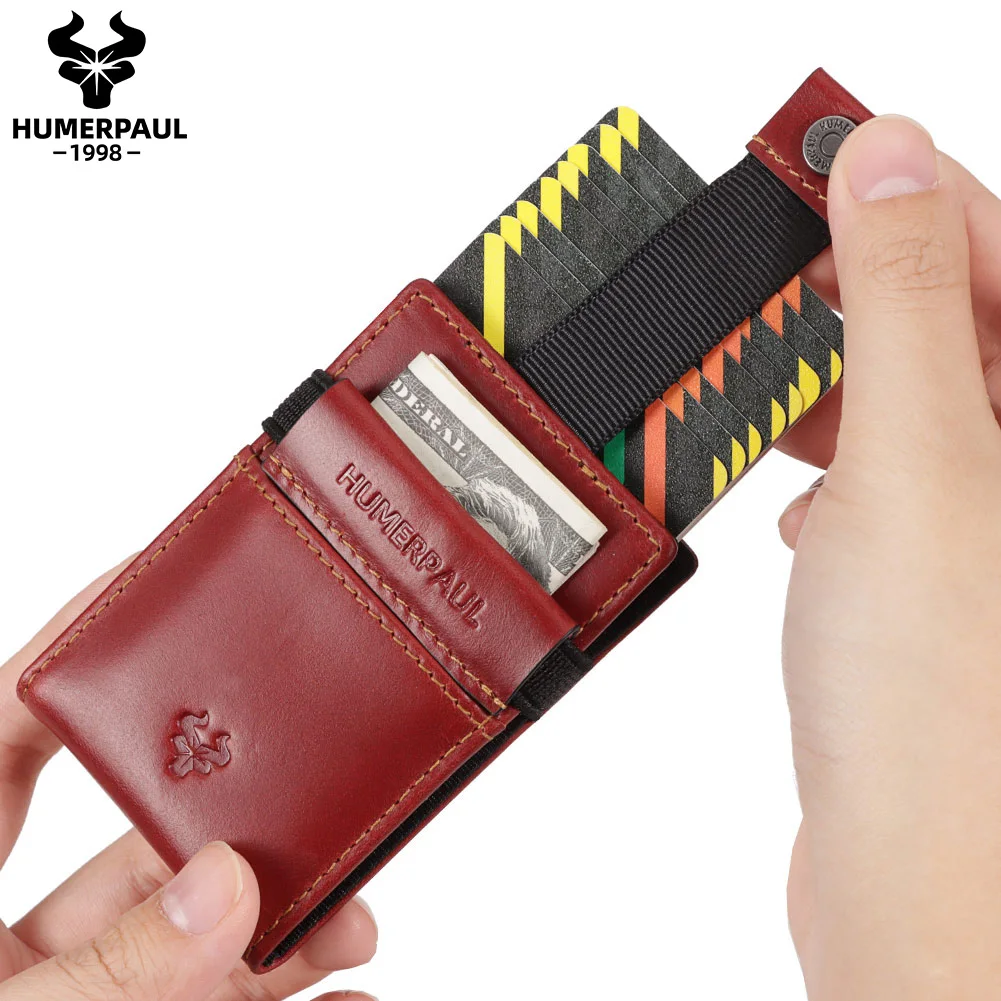 Slim and Lightweight Men's Multi-Card ID Holder