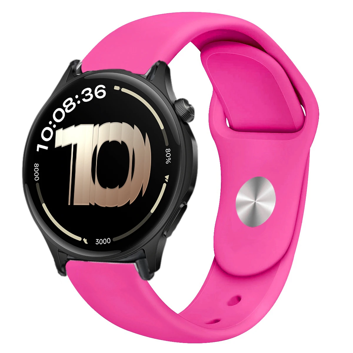 Sport Silicone Band for Smartwatch - Enhanced Comfort and Style Watch Strap