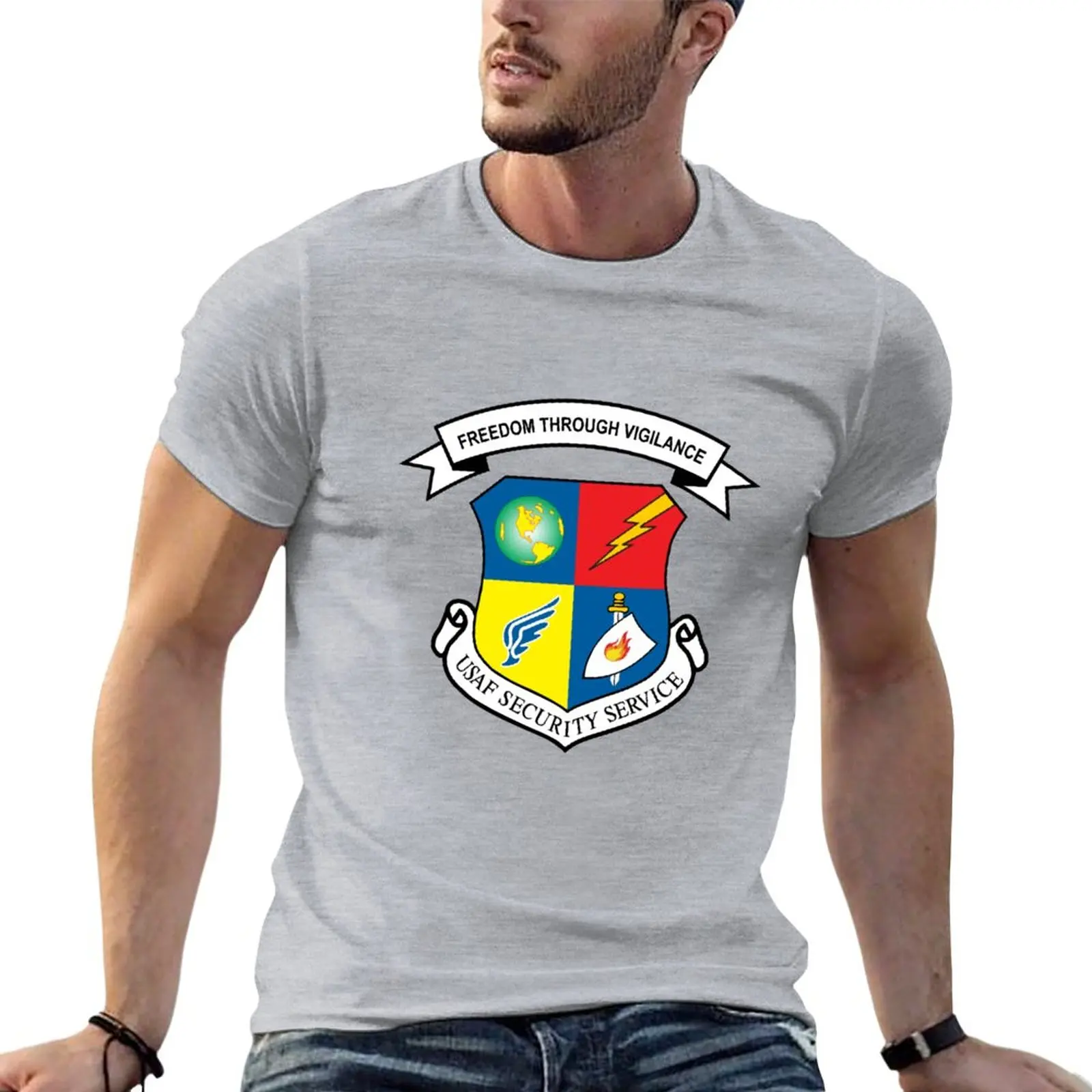 

US Air Force Security Service T-Shirt graphics t shirt man clothes Aesthetic clothing mens clothing