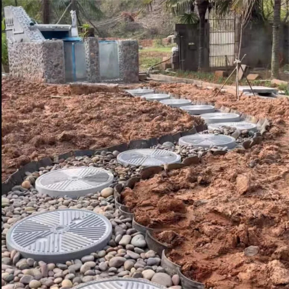 Millstone Cement Stepping Stone Grinding Disc Garden Anti-Slip Mold Outdoor Park Paving Imitation Brick Ting Step Stone