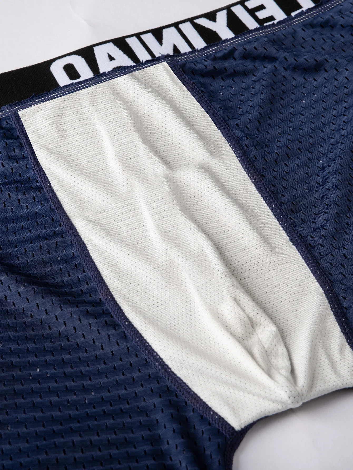 Men’s Boxers Shorts Ice Silk Mesh Underwear Cueca Breathable U Convex Pouch Panties Man Middle Long Leg Underpants Large Size Best Sellers In Men's Clothing