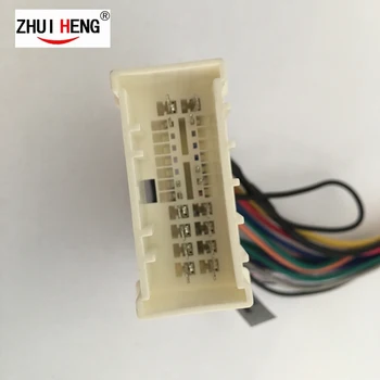 Autoradio Android Accessori Per Auto Cablaggio Cablaggio Adattatore Connettore Spina Per Hyundai Elantra santa fe tucson KIA Cerato