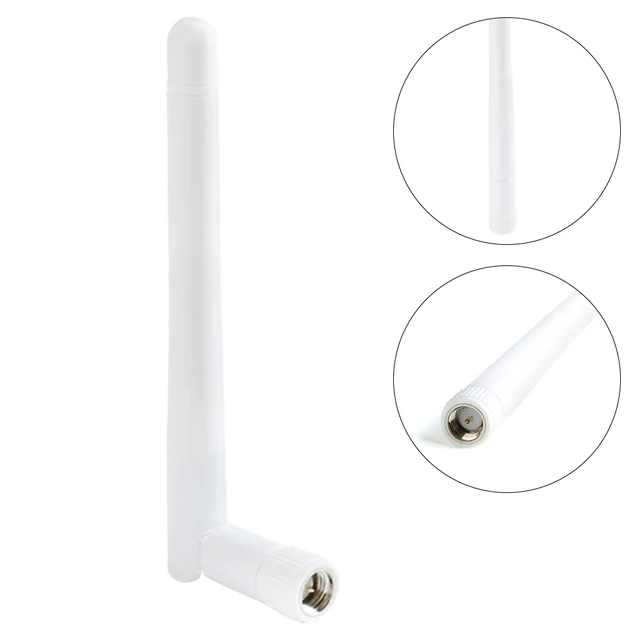 2.4G 3dBi Omni WIFI антенна с штекером SMA Omni Внешняя антенна Wi-Fi маршрутизатора Внешняя Omni Wi-Fi антенна для беспроводного маршрутизатора 1