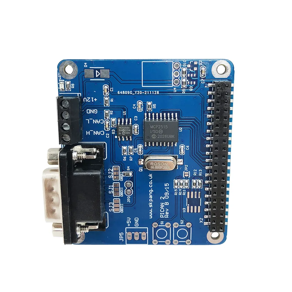 PiCAN2 CAN Bus PiCAN 2 Raspberry MCP2515 Module Raspberry Pi - Foto 11