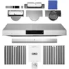 Range Hood 30 Inch - Under Cabinet Range Hood 30 Inch, Stainless Steel Kitchen Hood, Vent Hood 30 Inches, Stove Vent Hood 4