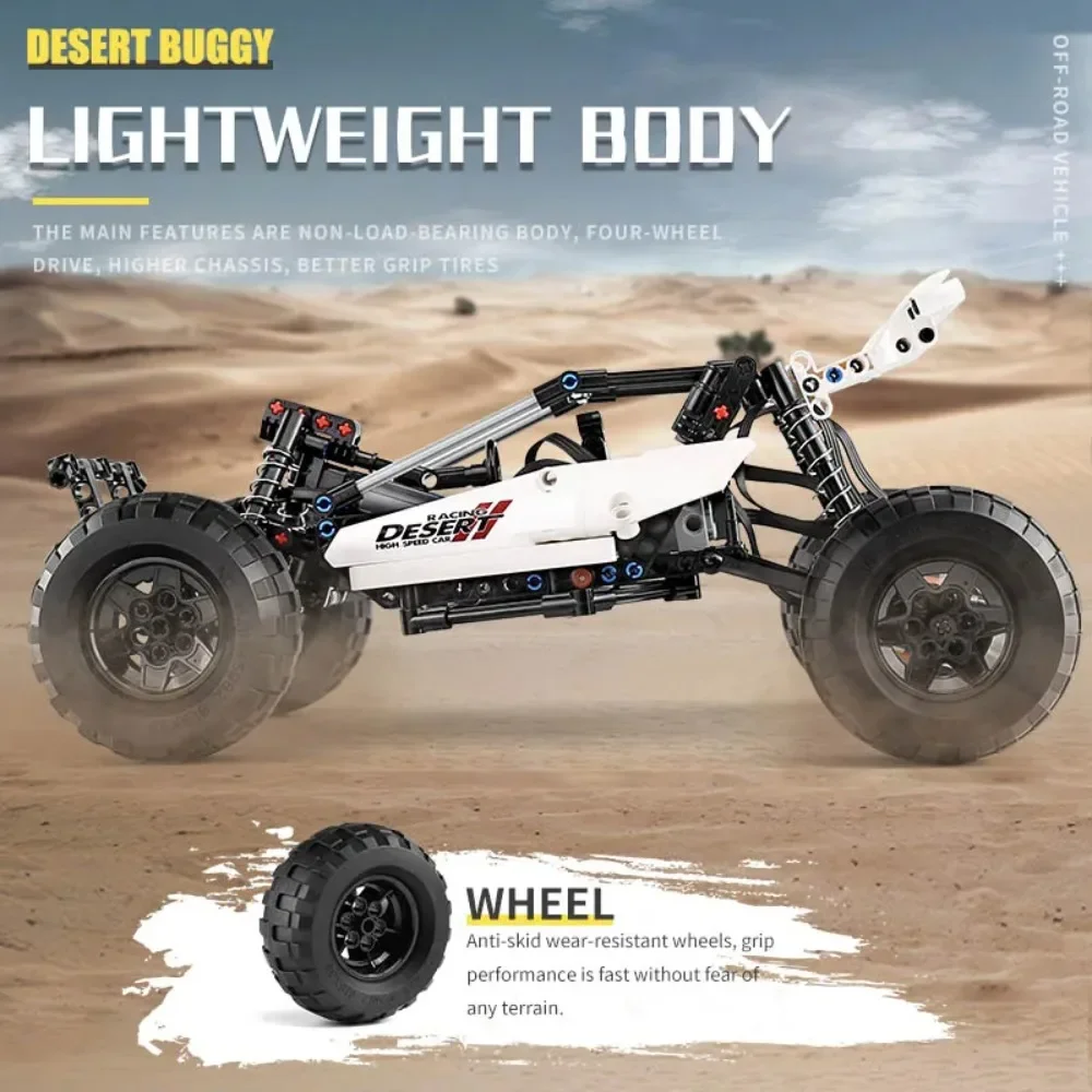 Mould King 18001 Desert Racing Buggy RC view 3