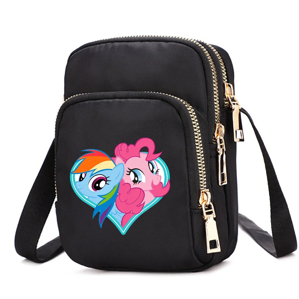 My Little Pony Waterproof Shoulder Bag Crossbody Zipper Mobile