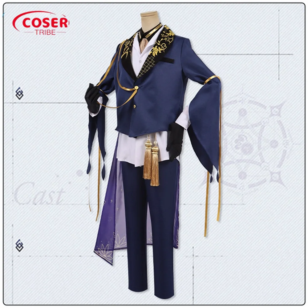 Фото COSER TRIBE Аниме игра Fate Percival 2022 белая любовь концепция костюм Хэллоуин карнавал искусственный костюм полный комплект №2