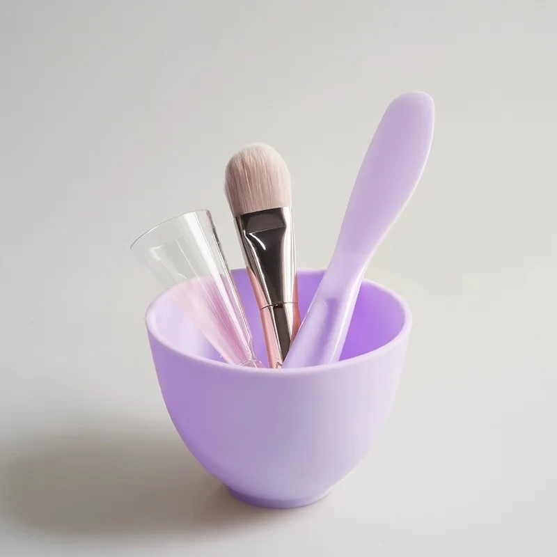 Premium Face Mask Brush Set with Mixing Bowl and Soft Facial Applicators - 3/4pcs Makeup Essentials