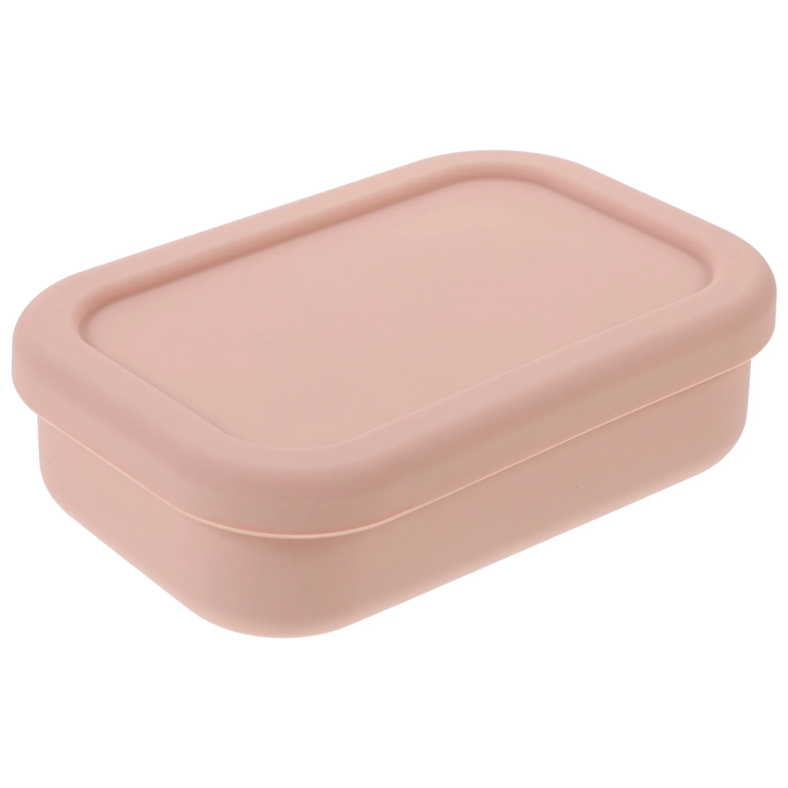 

Sealed Silicone Soap Dish Holder Travel Case Thin Section Boxes Silica Gel Bar Container