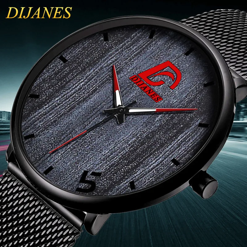 

New Watch for Men Creative Fashion Watch Men's Casual Mesh Belt Watch Men's Quartz Watch Reloj Inteligente Hombre