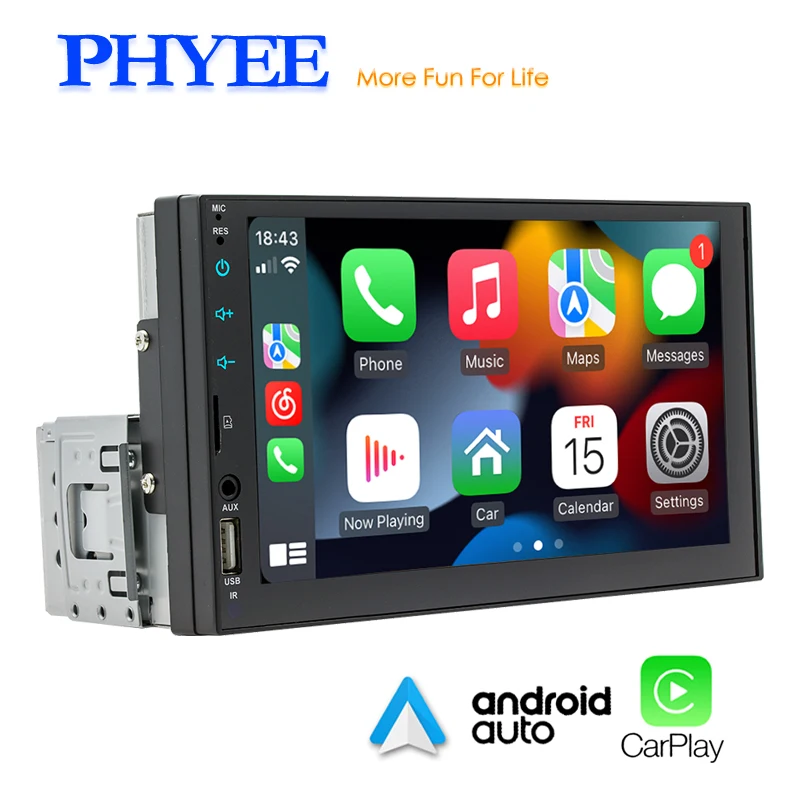 GEARELEC 7 Inch 2DIN Car Stereo – MP5 Player With Bluetooth & Screen Mirroring