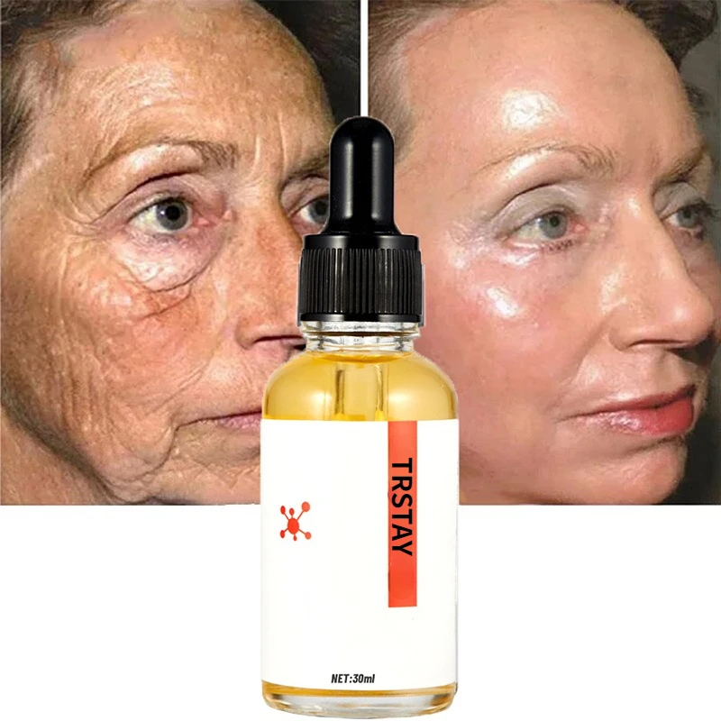 

Collagen Wrinkle Remover Serum Lifting Firming Anti-Aging Fade Fine Lines Repair Face Essence Moisturizing Smooth Skin Care