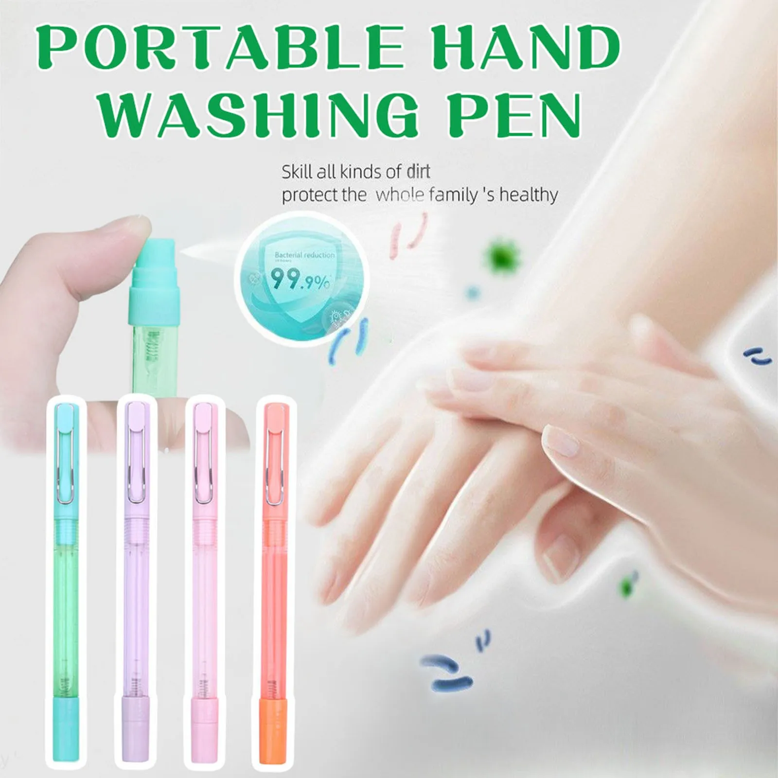 7ml Mini Pen Spray Bottles, hand washing Bottle for Office Writing and Filling
