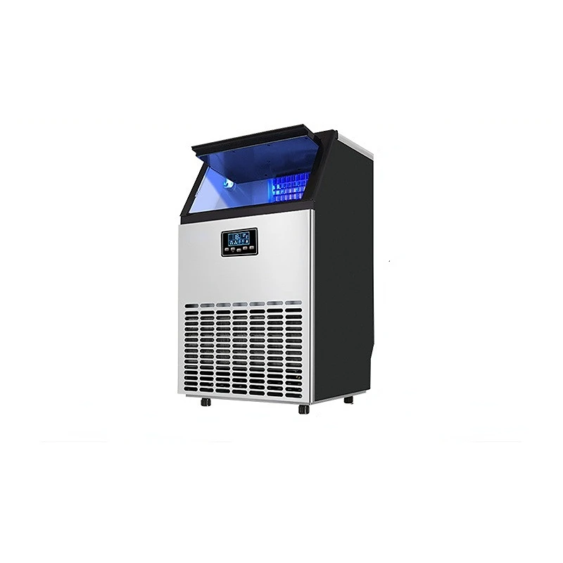 

Stainless Steel Under Counter Ice Machine, Ice Maker Commercial Ice Maker Machine with Ice Storage