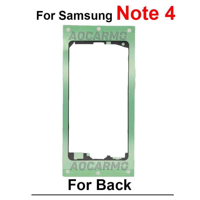 Phone Adhesive Tape For Samsung Galaxy Note 4 7 8 9 10 Lite Plus 20 Ultra Rear Adhesive Back Note 10Plus Cover Sticker Tape Glue Replacement