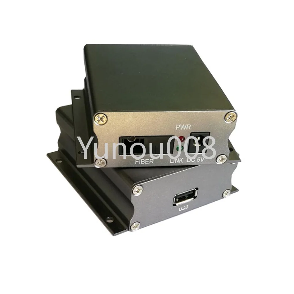 

USB Extenders USB data over Fiber optic Media Converters 500meters -KVM control for industry cameras printer scanner