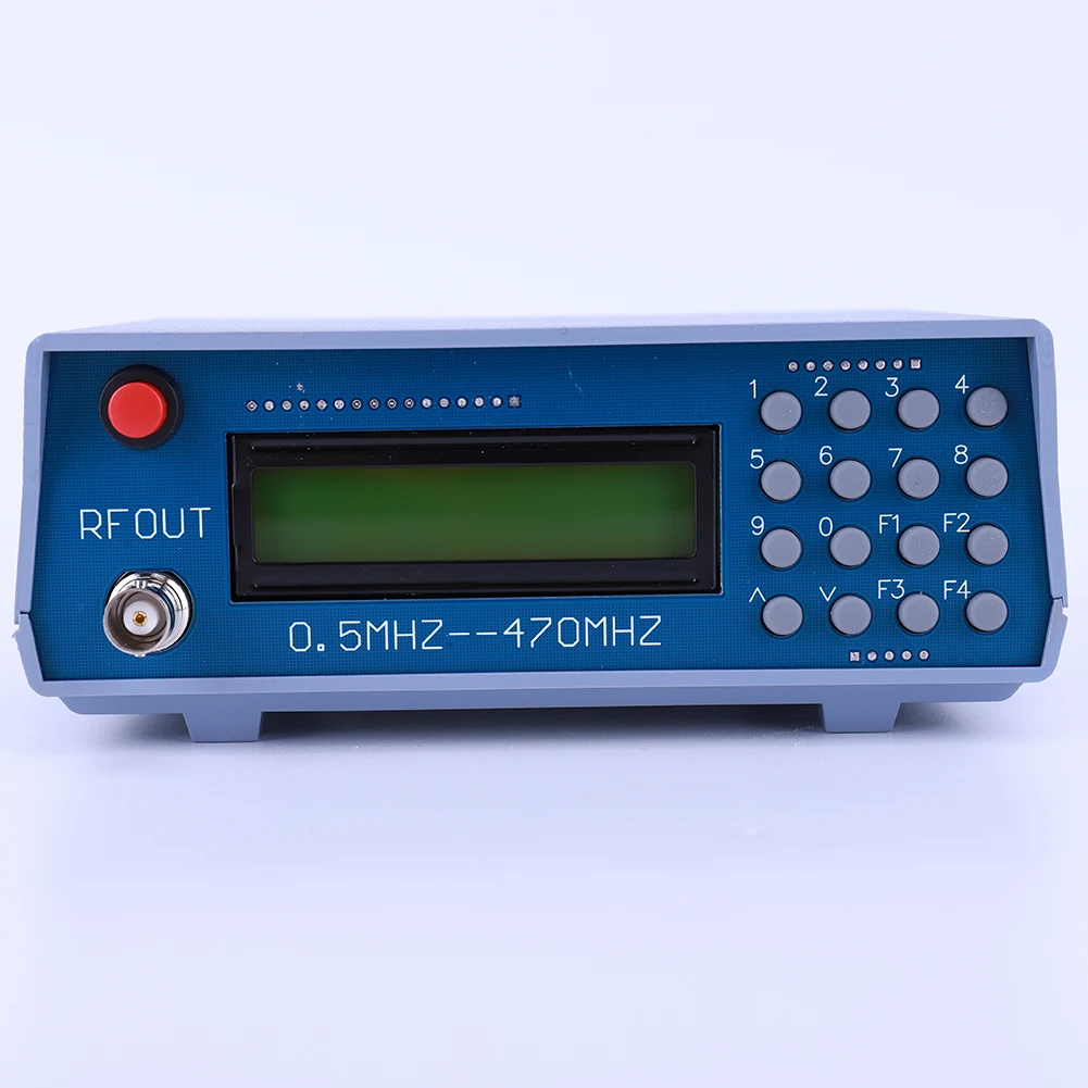 디지털 RF 신호 발생기 계량기 테스터, 고정밀 RF 신호 발생기, 계량기 테스터, 0.5Mhz-470Mhz
