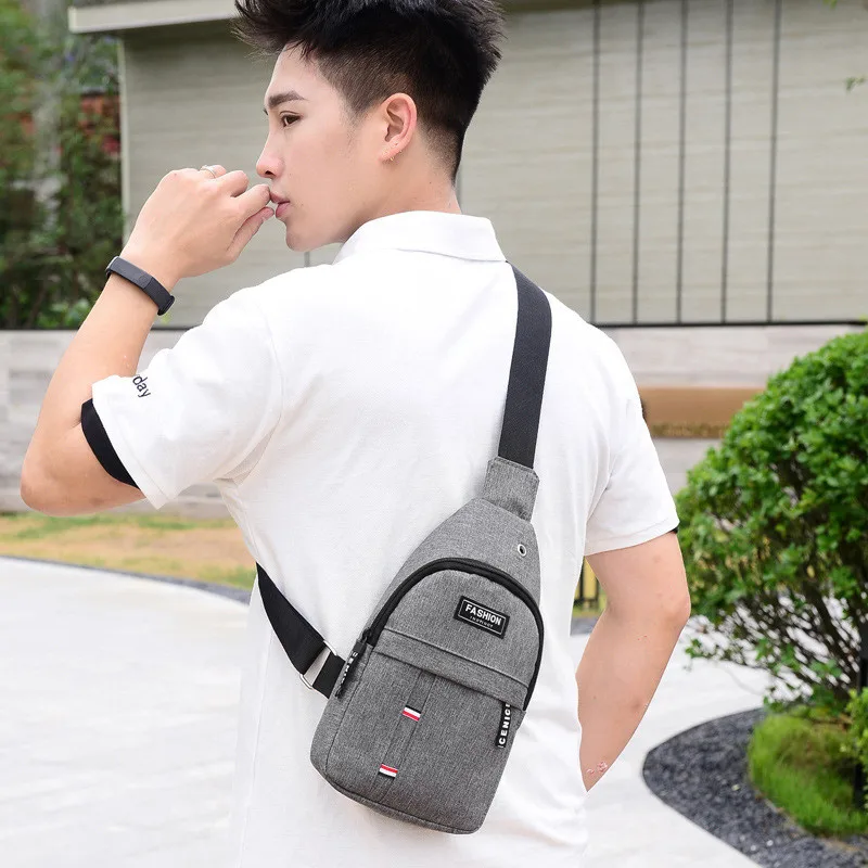 1pc Men's Messenger Bag Small New Fashionable Crossbody Bag, Casual  Shoulder Bag Men's Outdoor Sports Bag