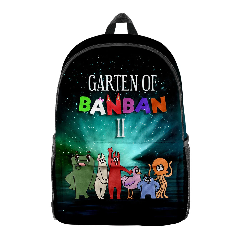 Garten of Banban Banban Garden Jogo Mochilas Escola Primária Estudantes  Mochila Infantil Mochila Escolar Saco de Meninos e Meninas - AliExpress