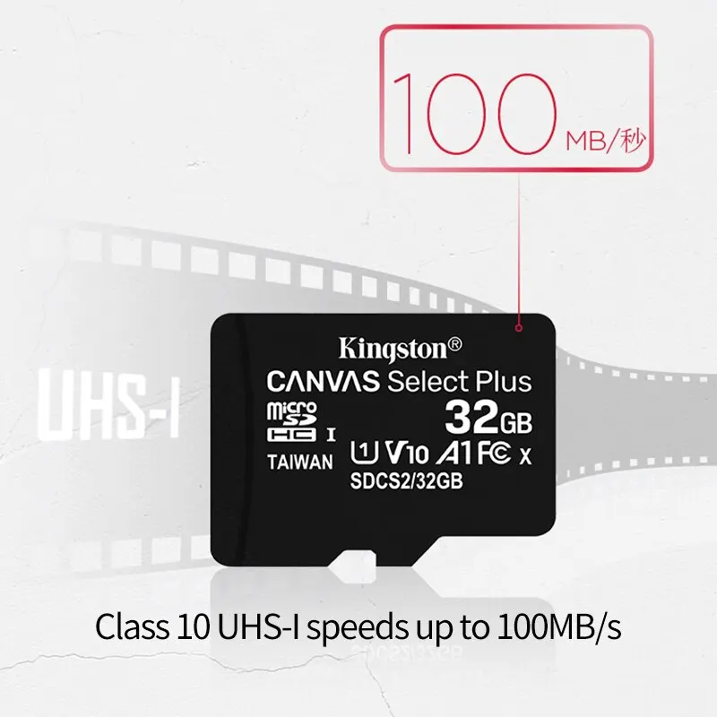 Kingston Technology microSD memory card Class 10 32GB