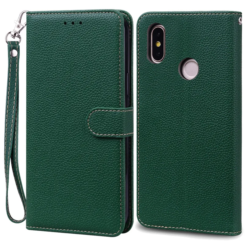Luxury Leather Wallet Flip Case - Elegant Protective Cover