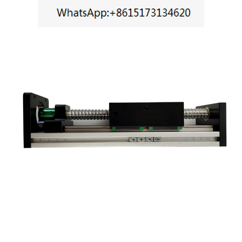 

GX80*100 100mm-500mm double slider double line rail ball screw precision linear slide guide rail electric CNC cross module