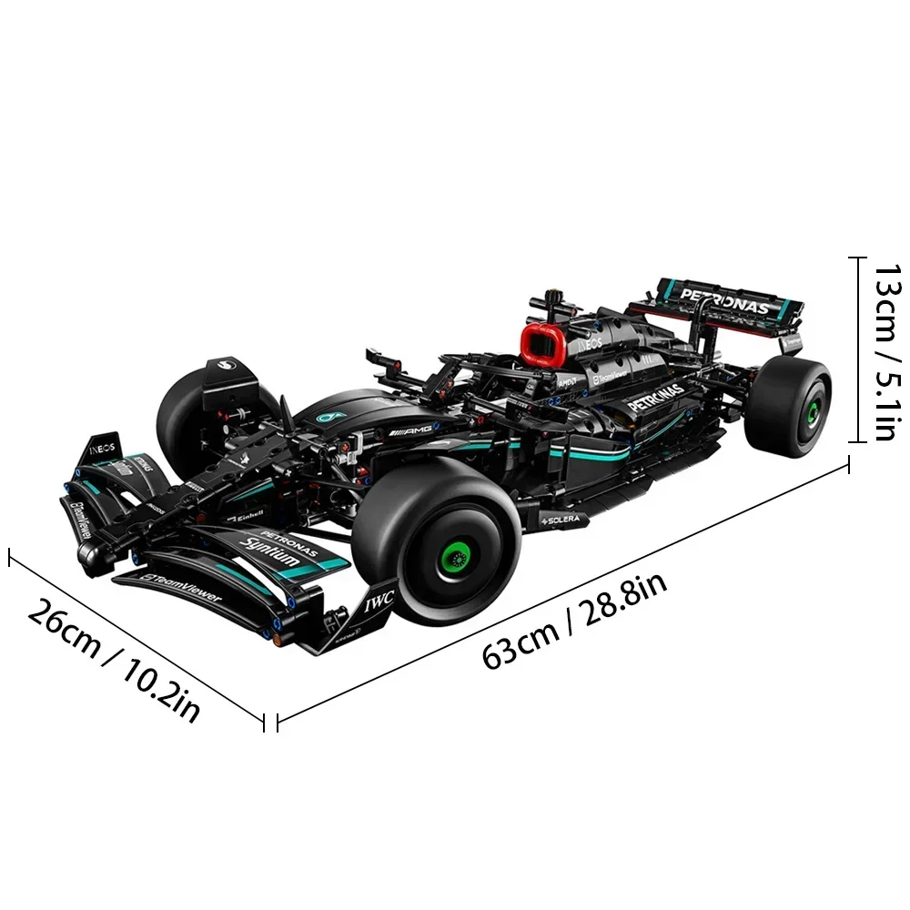 Technische 1:8 bouwstenen sets City Super Speed Race Car 42171, compatibel met Legoed-deeltjes, geschikt voor kerstcadeaus