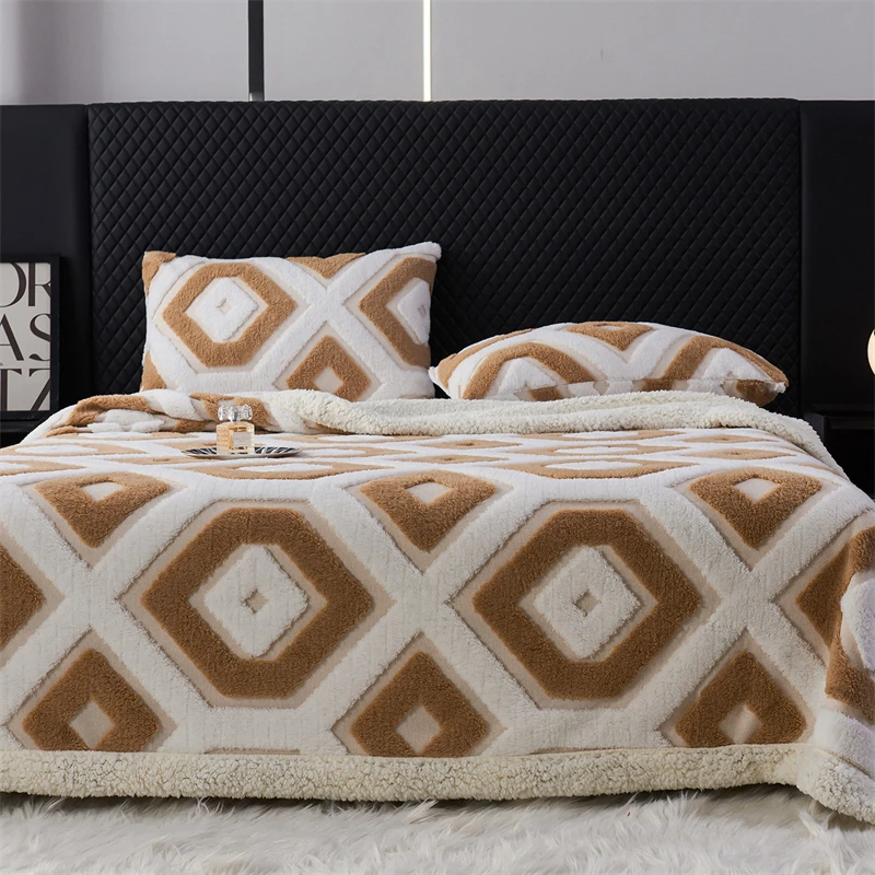 Flannel Jacquard Winter Blanket 3