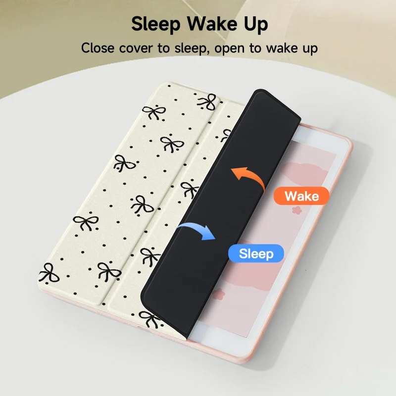 Deluxe Tablet Case with Sleep-Wake Feature and Pen Slot, Double-Sided Printing