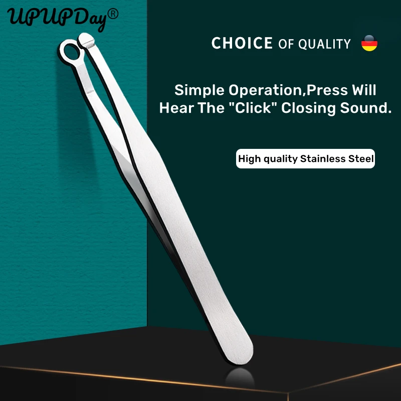 Manual Nose Hair Trimming Stainless Steel Nose Removal Tweezers Circular Ring Design Scissor Men Women Nose Hair Trimmer Sharp universal nose hair trimming tweezers stainless steel eyebrow nose hair scissors manicure facial trimming makeup scissors