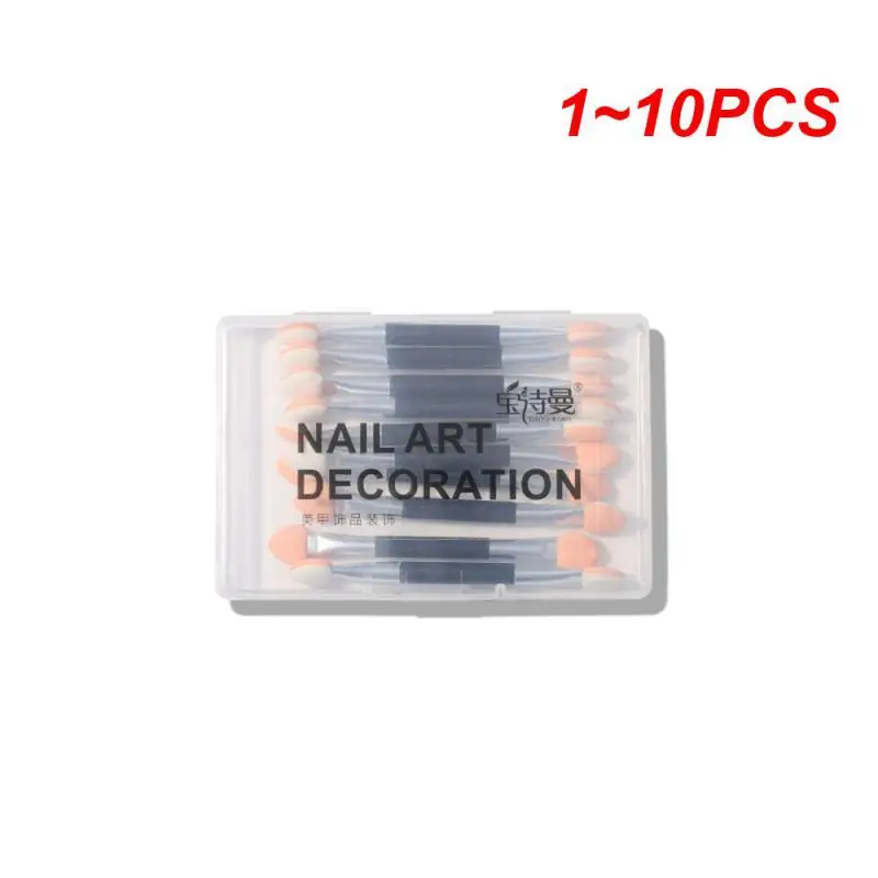 

1-10 шт., двусторонняя губка для теней для век