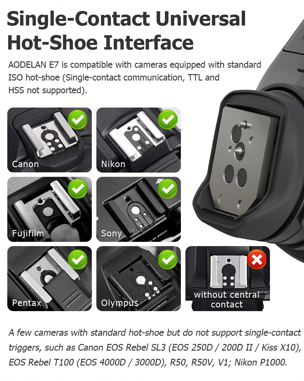 Upgraded Wireless Flash Trigger Transmitter for Profoto Air1/Air2 System; Compat